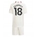 Cheap Manchester United Casemiro #18 Third Football Kit Children 2023-24 Short Sleeve (+ pants)